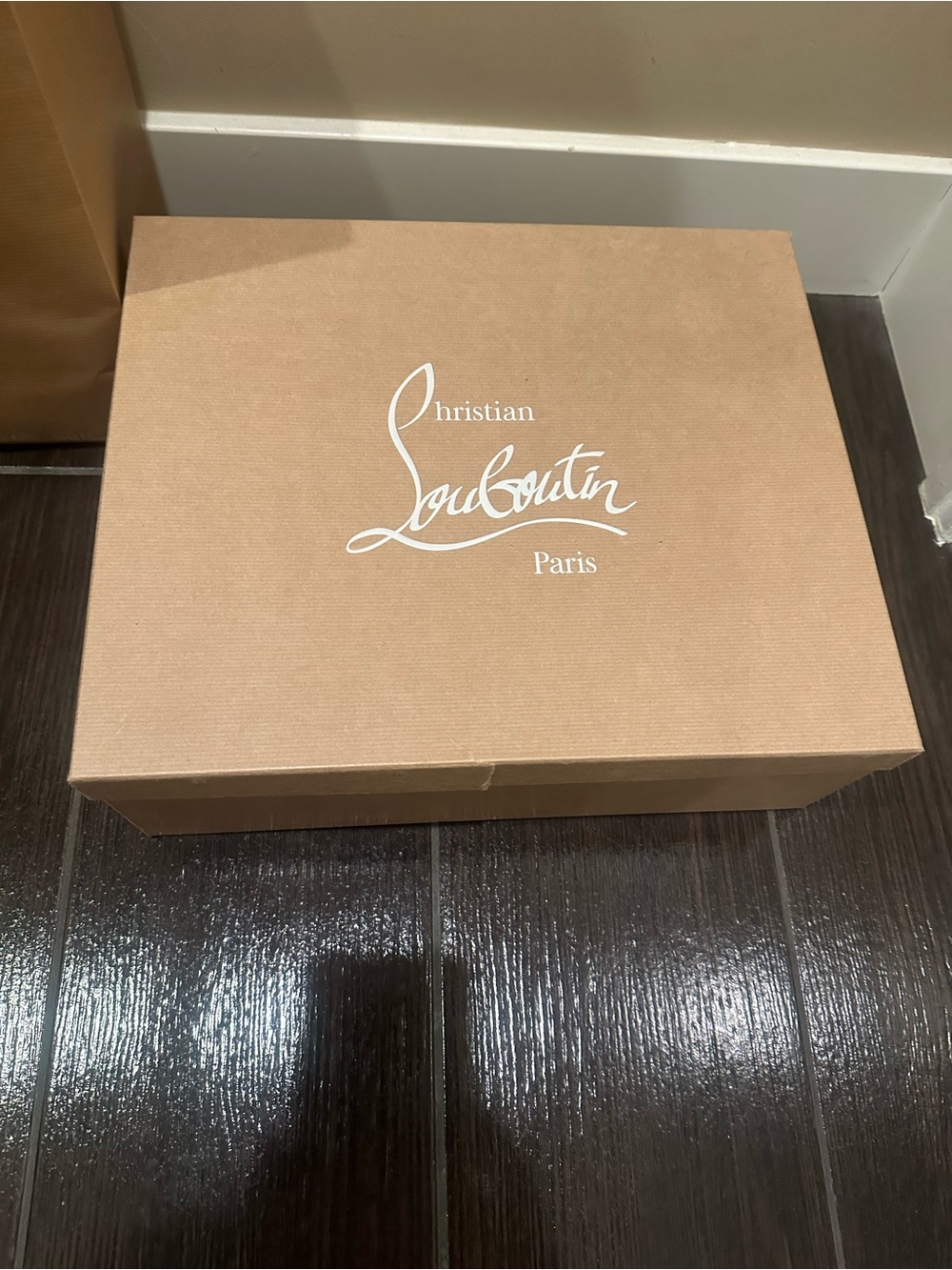 Christian Louboutin Original Box + Large Shopping Bag + Dust Bags + Ribbon